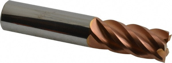 3/4" 5-Flute Solid Carbide Square End Mill, TiCN - ProMax 112-04812