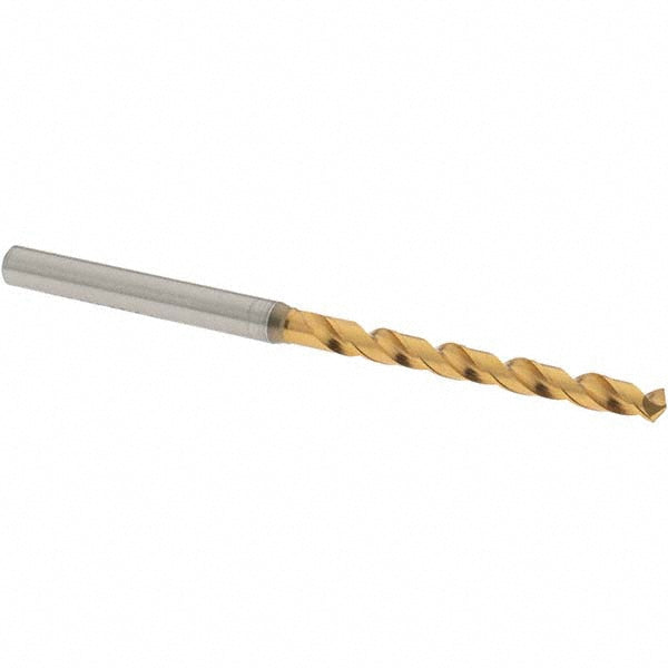 0.1280" Vanadium High Speed Steel Drill Bit, TiN, 130° point - OSG 8597325