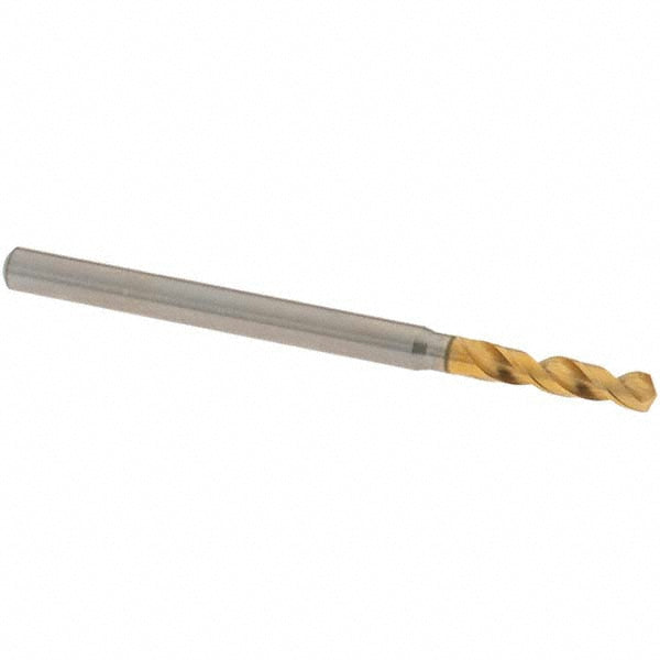 0.1008" High Speed Steel Screw Machine Drill Bit, Coated, 130° point - OSG 8595256