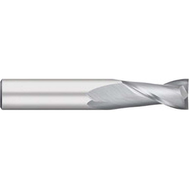 1/4" 2-Flute Solid Carbide Square End Mill - Titan USA TC10016
