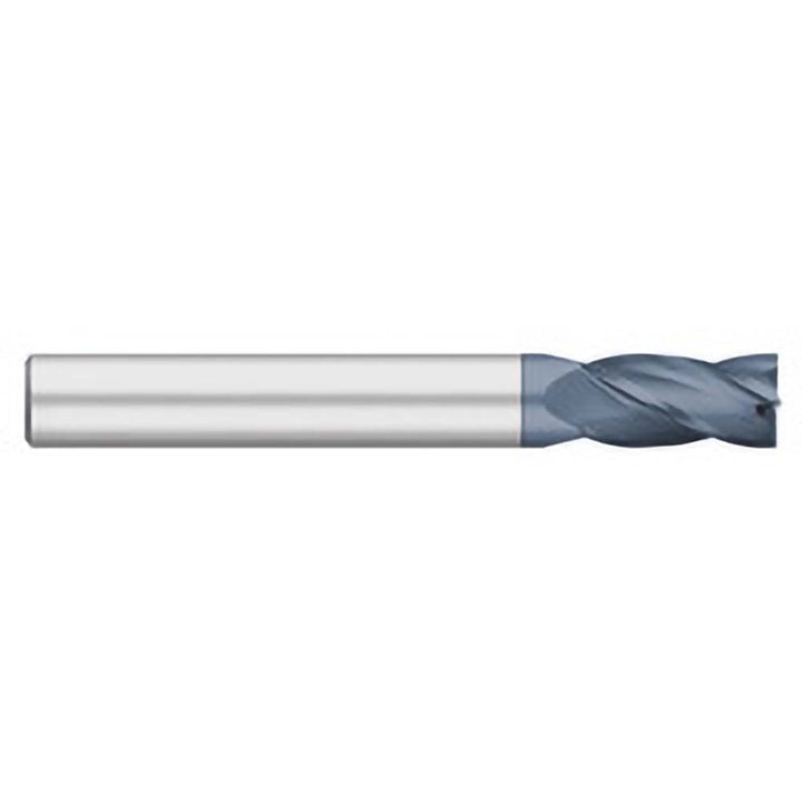 1/4" 4-Flute Solid Carbide Square End Mill, AlTiN - Titan USA TC15616