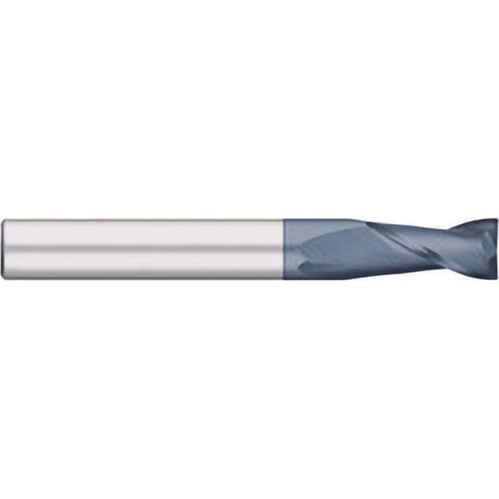 3/16" 2-Flute Solid Carbide Square End Mill, AlTiN - Titan USA TC15112