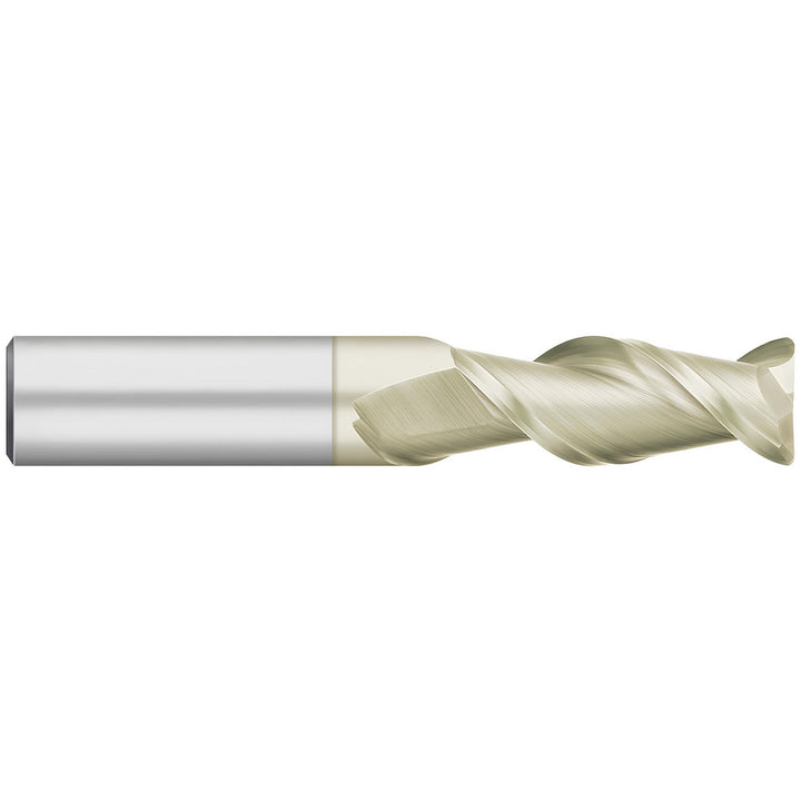 5/16in" 2-Flute Solid Carbide Corner Radius End Mill, ZrN - Titan USA TC65320
