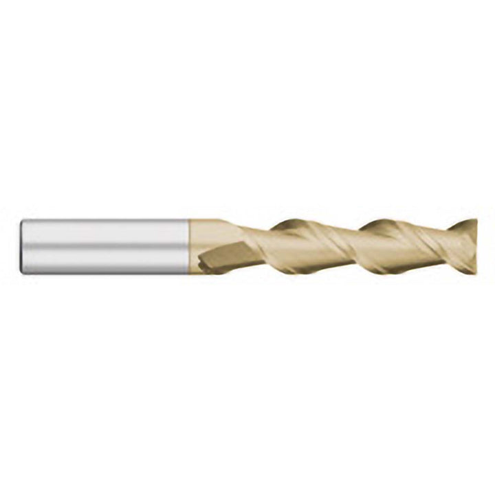 5/16" 2-Flute Solid Carbide Square End Mill, ZrN - Titan USA TC63320