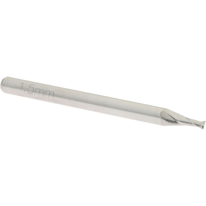 0.0591" 2-Flute Solid Carbide Square End Mill - Accupro 12181569