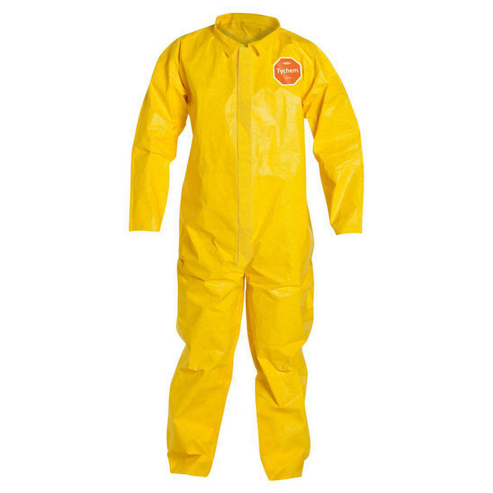 3X-Large Yellow Splash; Chemical Protective Garment - Dupont QC120SYL3X001200
