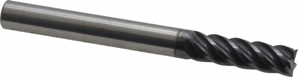 1/4" 5-Flute Solid Carbide Square End Mill, AlTiN - ProMax 112-01614