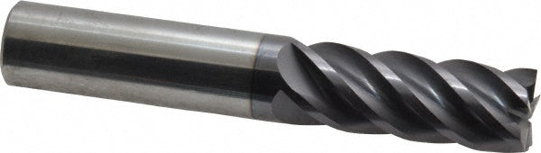 1/2" 5-Flute Solid Carbide Square End Mill, AlTiN - ProMax 112-03214