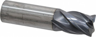 3/4" 4-Flute Solid Carbide Corner Radius End Mill, TX - SGS 36520