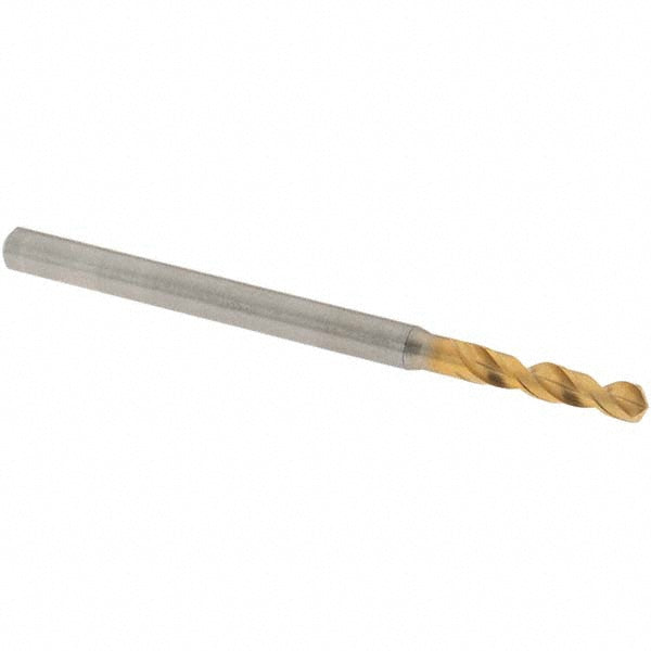 #40 High Speed Steel Screw Machine Drill Bit, Coated, 130° point - OSG 8595249