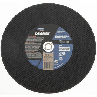14 x 1/8" Silicon Carbide Grinding & Cutoff Wheel - Norton 70184672877