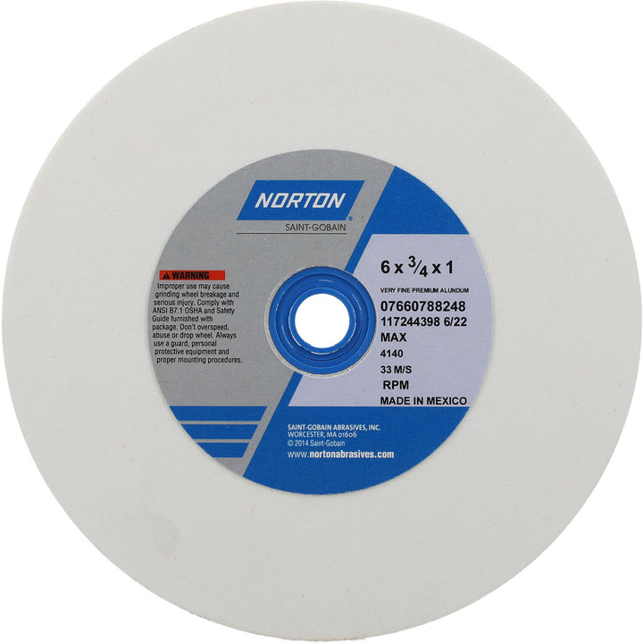 6 x 3/4" 150-Grit Aluminum Oxide Grinding & Cutoff Wheel - Norton 07660788248