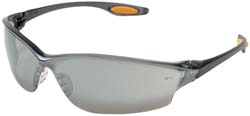 Universal Silver Mirror Safety Glasses - MCR Safety LW217