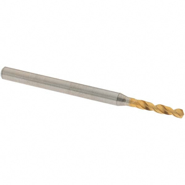 0.0799" High Speed Steel Screw Machine Drill Bit, Coated, 130° point - OSG 8595203