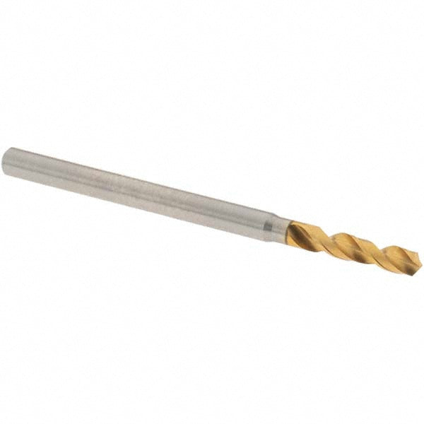 0.1024" High Speed Steel Screw Machine Drill Bit, Coated, 130° point - OSG 61526