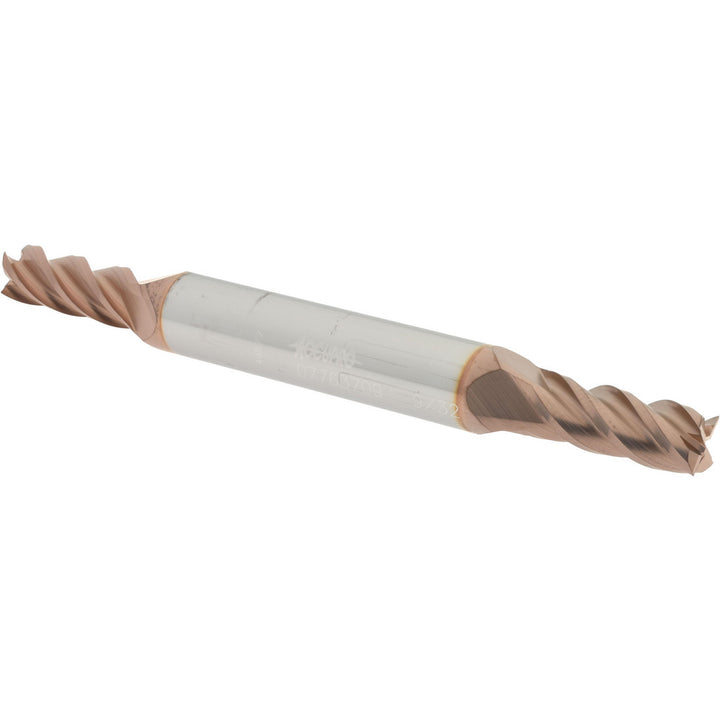 9/32" 4-Flute Solid Carbide Square End Mill, TiCN - Accupro 12185129