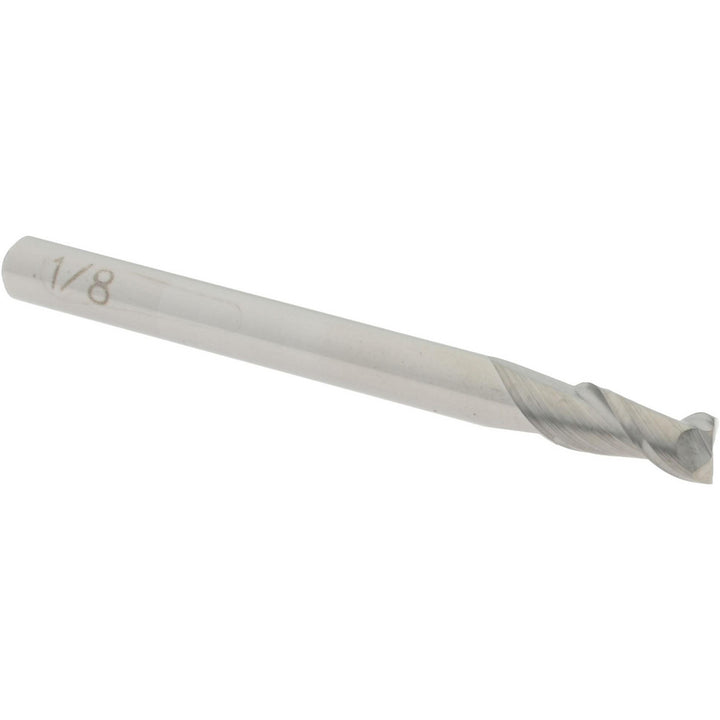 1/8" 2-Flute Solid Carbide Square End Mill - Accupro 12181587