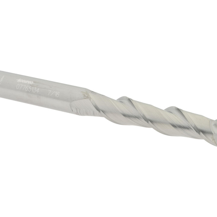 7/16" 2-Flute Solid Carbide Square End Mill - Accupro 12181728