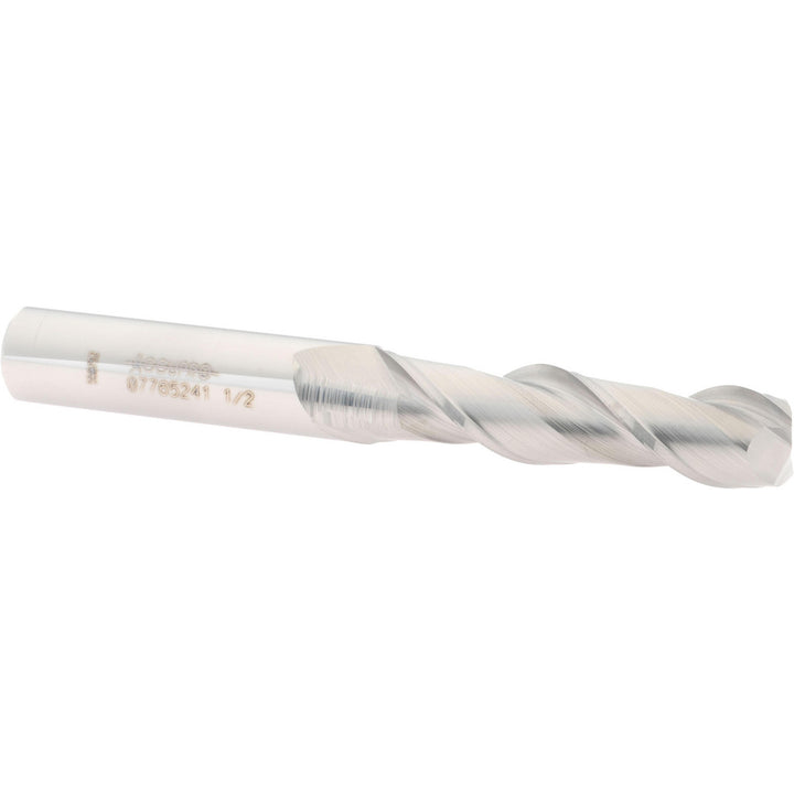 1/2" 2-Flute Solid Carbide Square End Mill - Accupro 12181731