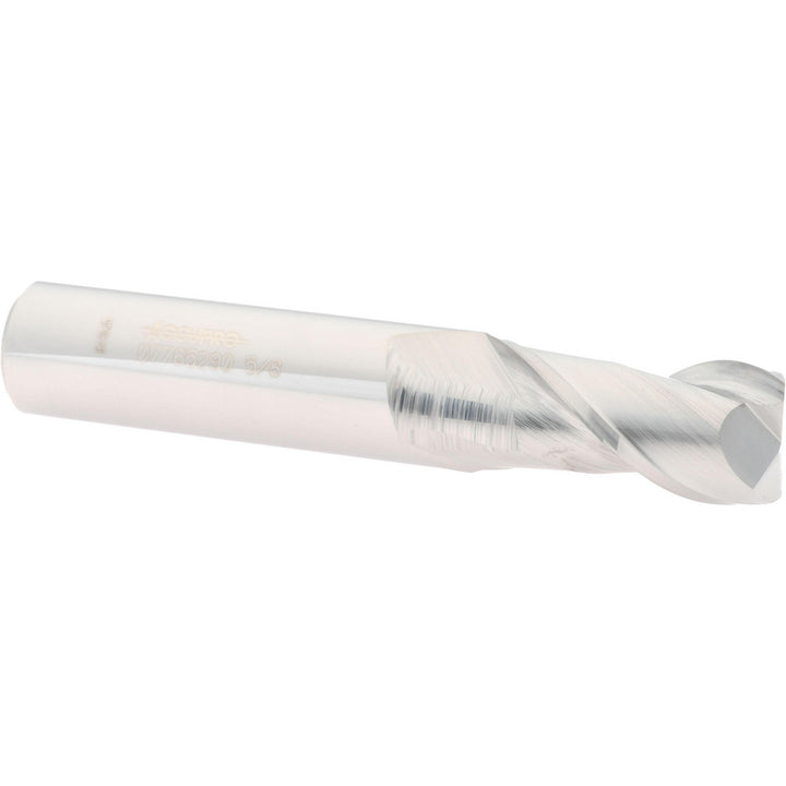 5/8" 2-Flute Solid Carbide Square End Mill - Accupro 12181494