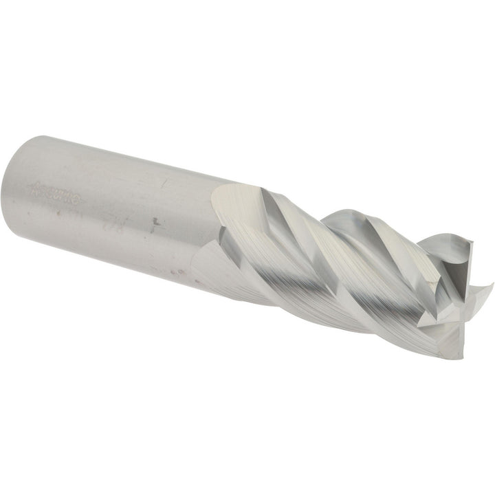 7/8" 4-Flute Solid Carbide Square End Mill - Accupro 12182685