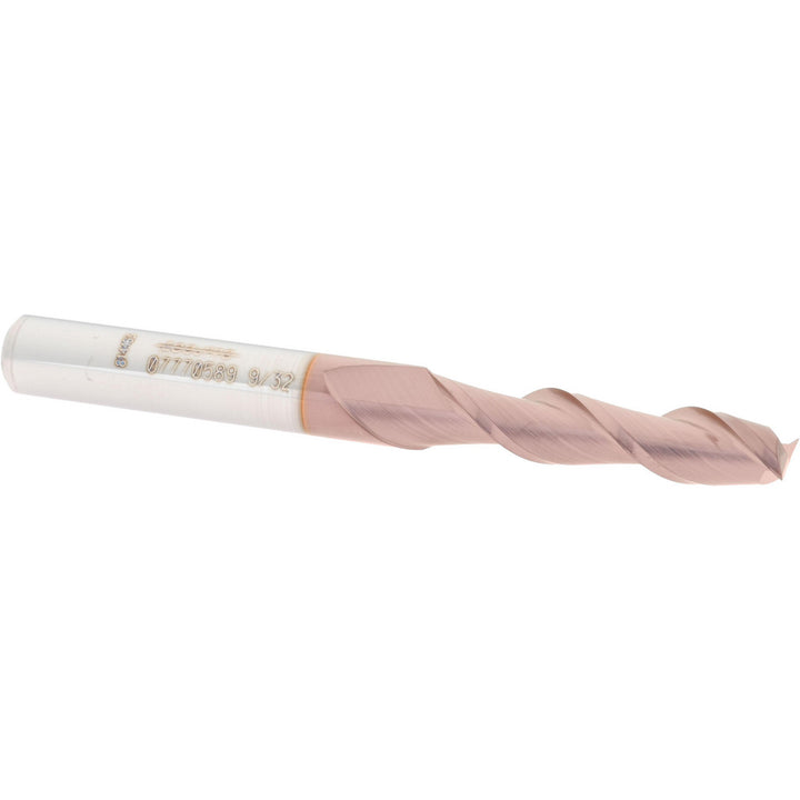 9/32" 2-Flute Solid Carbide Square End Mill, TiCN - Accupro 12181786