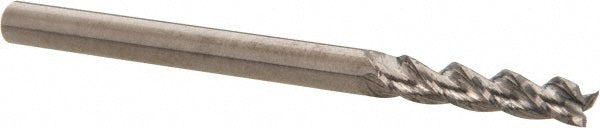 1/8" 3-Flute Solid Carbide Square End Mill - Accupro 314468