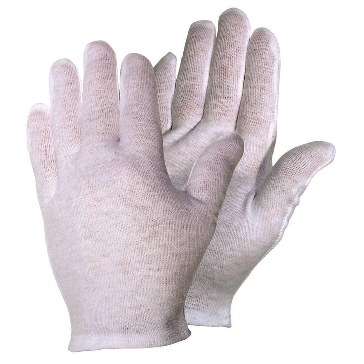 Small White Cotton General Purpose Gloves - MCR Safety 8621C