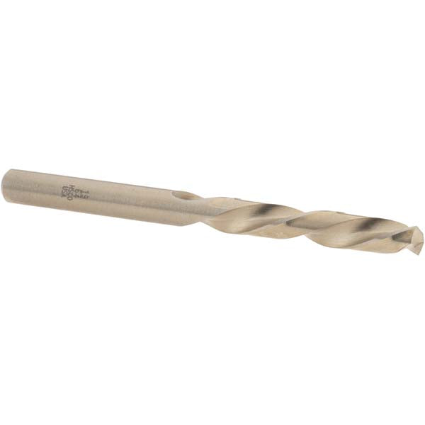19/64" Cobalt Mechanics Drill Bit, Gold, 135° point - Cle-Line C30519