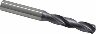0.3465" Solid Carbide Drill Bit, TiAlN, 140° point - Kennametal 1913489