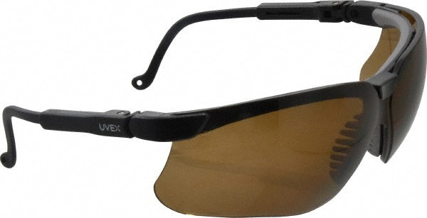 Universal Espresso Safety Glasses - Uvex S3201