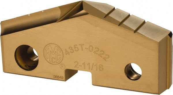 High Speed Steel Insert, TiN - Allied Machine and Engineering 435T-0222