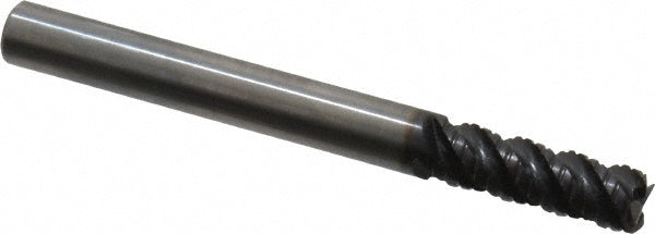 0.2500" 4-Flute Solid Carbide Roughing End Mill, AlTiN - Kennametal 3331482