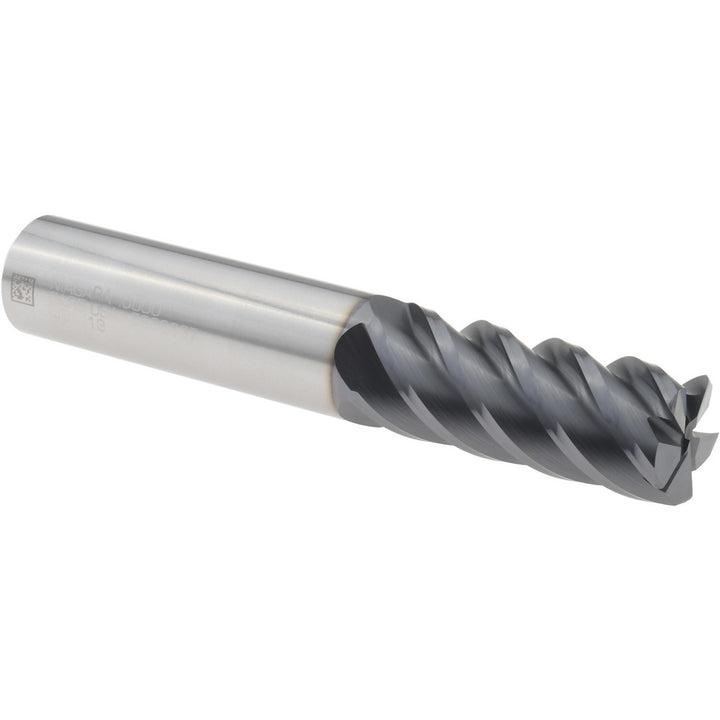 1/2" 5-Flute Solid Carbide Corner Radius End Mill, AlTiN - Seco 17007034