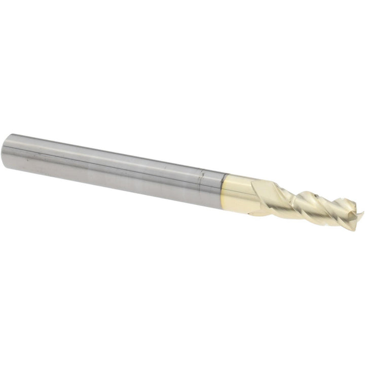 0.1563" 3-Flute Solid Carbide Corner Radius End Mill, ZrN - ProMax 119-01026