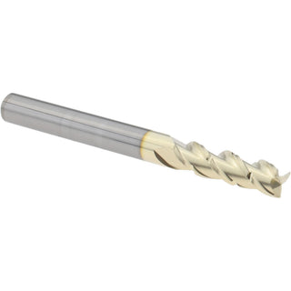 0.1875" 3-Flute Solid Carbide Corner Radius End Mill, ZrN - ProMax 119-01216