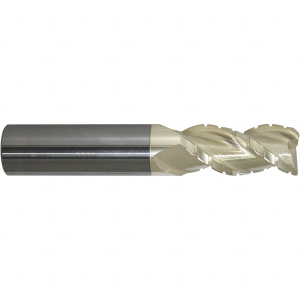 0.2188" 3-Flute Solid Carbide Corner Radius End Mill, ZrN - ProMax 119-01426