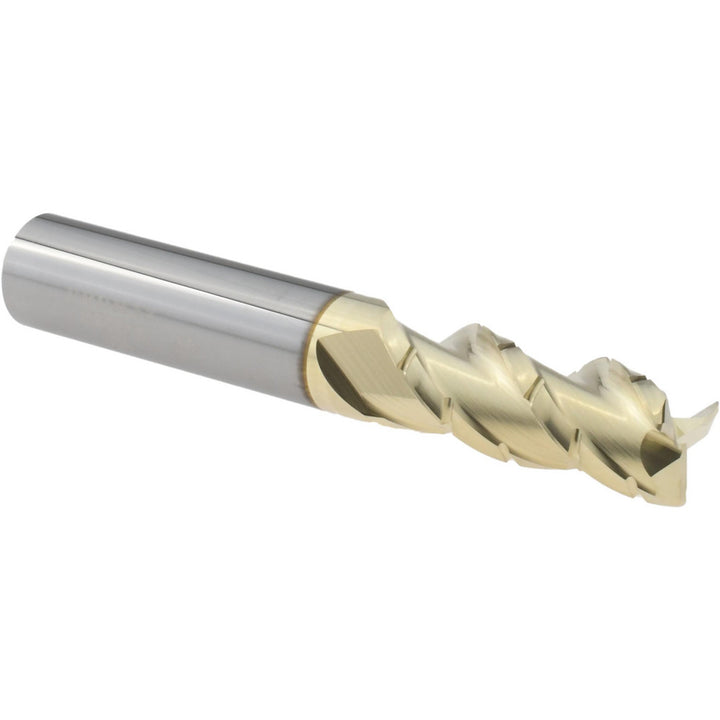 0.3750" 3-Flute Solid Carbide Corner Radius End Mill, ZrN - ProMax 119-02416