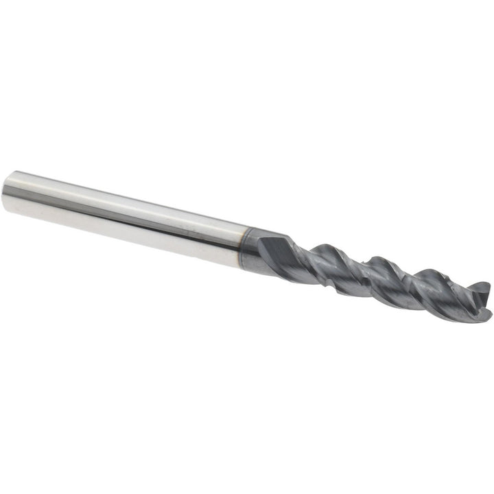 0.1250" 3-Flute Solid Carbide Corner Radius End Mill, AlTiN - ProMax 119-00814