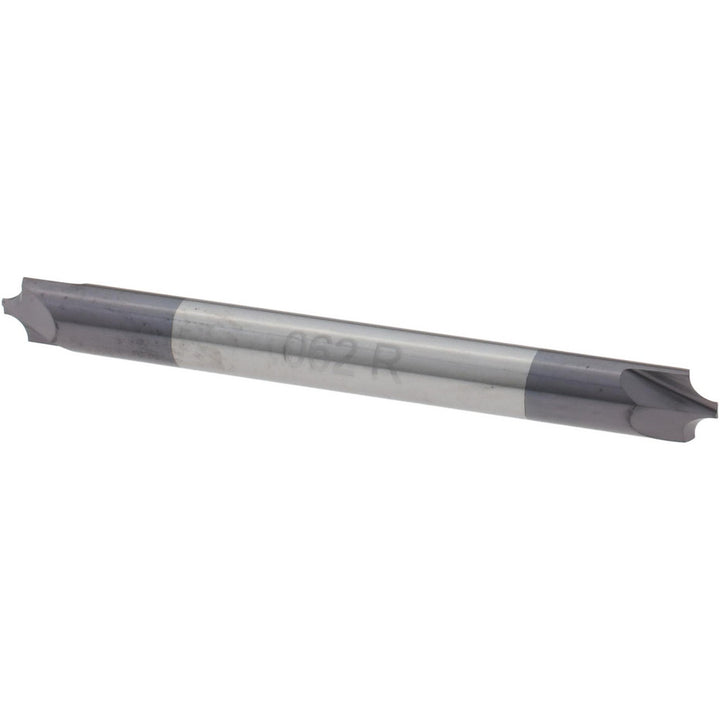 3/16" 2-Flute Solid Carbide Corner Rounding End Mill, AlTiN - Harvey Tool 46062-C3
