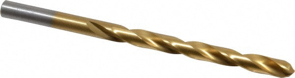 Letter A High Speed Steel Drill Bit, TiN, 135° point - Chicago-Latrobe 41771