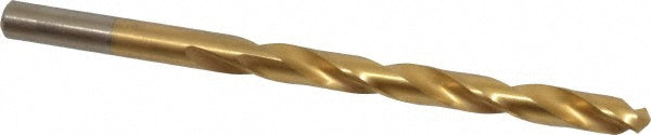Letter F High Speed Steel Drill Bit, TiN, 135° point - Chicago-Latrobe 41776