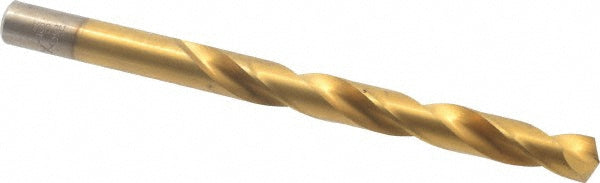 Letter X High Speed Steel Drill Bit, TiN, 135° point - Chicago-Latrobe 41794