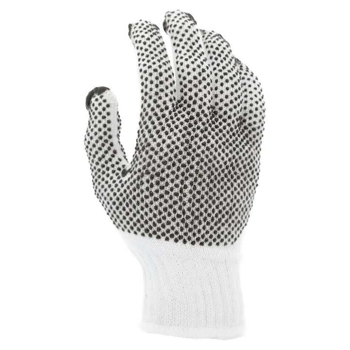 Black; White General Purpose Gloves - MCR Safety 9660S
