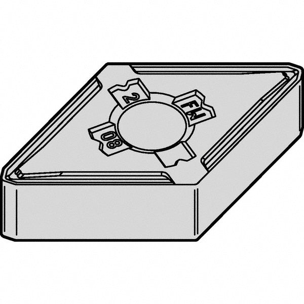 Diamond 1/2" IC Carbide Insert, Grade KCU10B, AlTiN - Kennametal 7093251