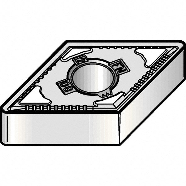 DNMG110408FN Carbide Insert, Grade KCP25B, TiCN - Kennametal 5531897