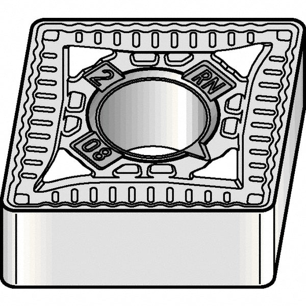 C - Diamond (Rhombic) 80-Deg 5/8" IC Carbide Insert, Grade KCP40B, TiN - Kennametal 5591983