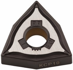 W - Trigon 80-Deg 1/2" IC Carbide Insert, Grade KCP10, TiCN - Kennametal 3755331