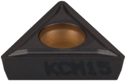T - Triangle 1/4" IC Carbide Insert, Grade KCM15, TiCN - Kennametal 3755655