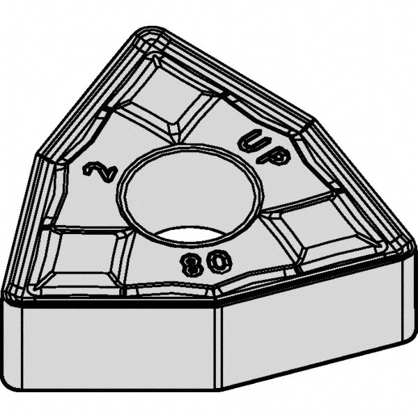 Trigon Carbide Insert, Grade KCU10B, AlTiN - Kennametal 7093323